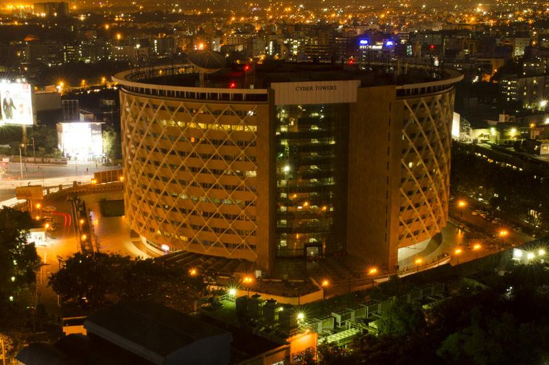 HITEC City Cyber Towers in Hyderabad supporting economic growth and increasing property investment opportunities.